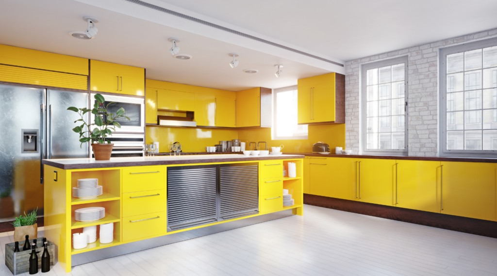 Modern kitchen cabinets painted by That 1 Painter.