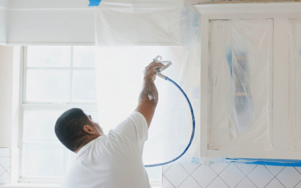 Should You Paint Your Cabinet Interiors? Get the Best Kitchen 3 A professional painting cabinets